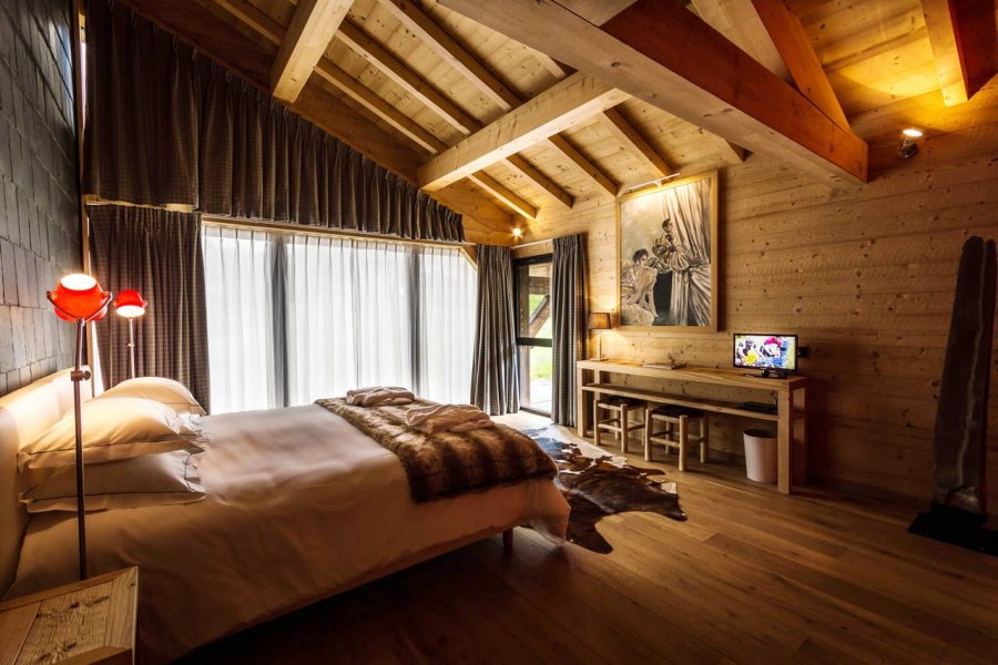 Мансарда имитация бруса Прованс