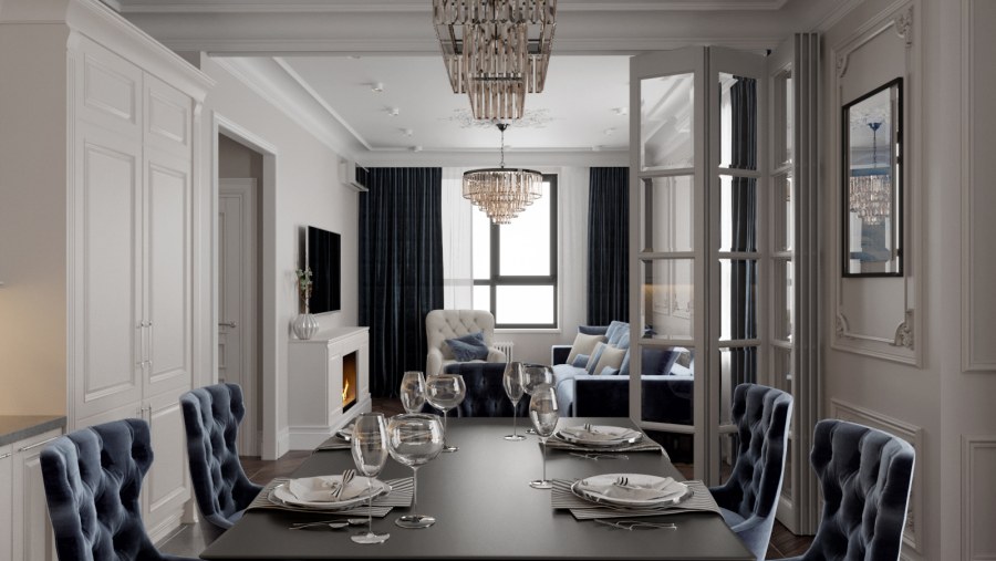 Интерьеры в ЖК испанские кварталы