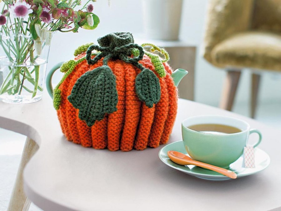 Вязаный декор для кухни