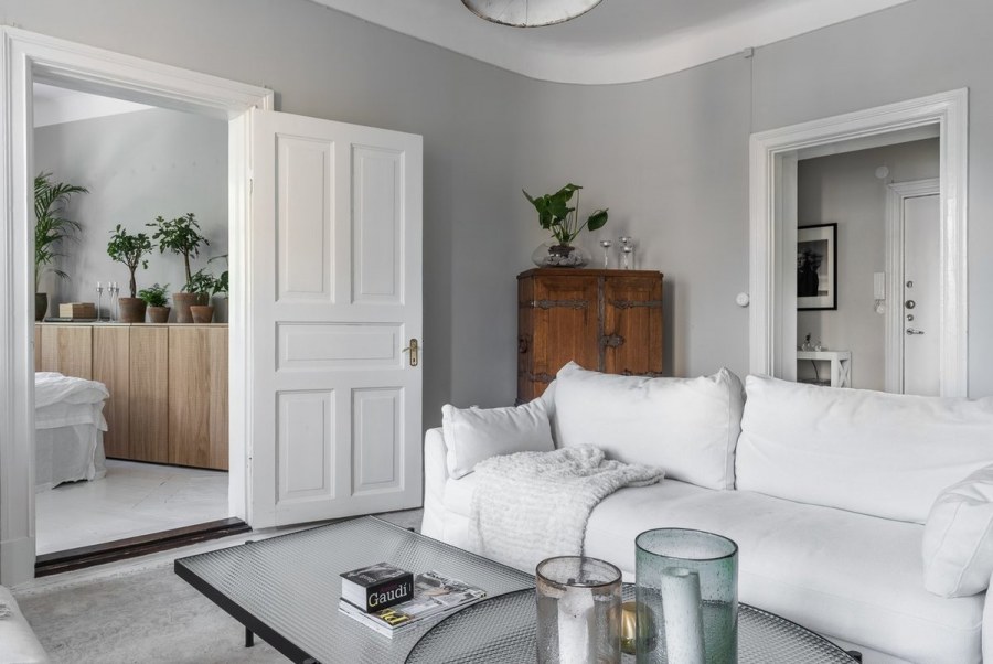 Скандинавский стиль в интерьере двухкомнатной квартиры