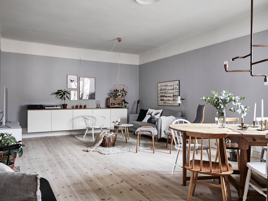 Паприкаш квартира в скандинавском стиле
