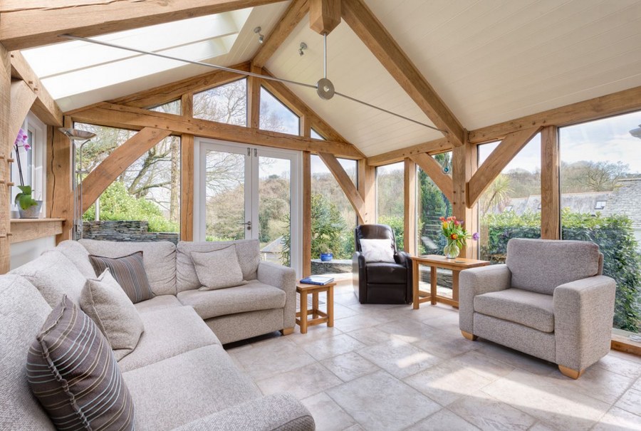 Timber frame веранда