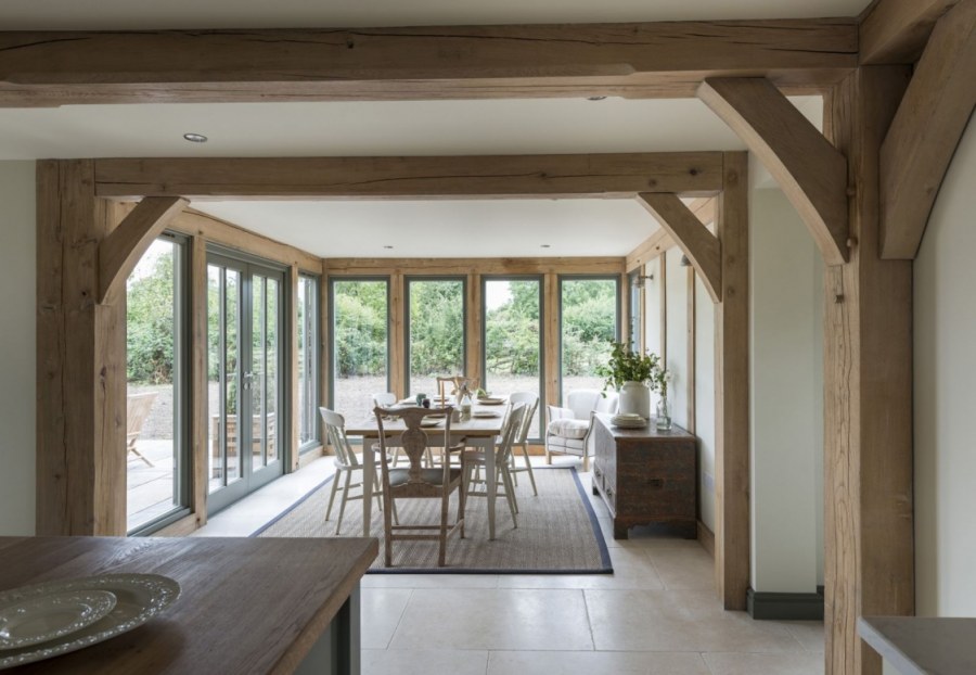 Фахверк интерьер кухня