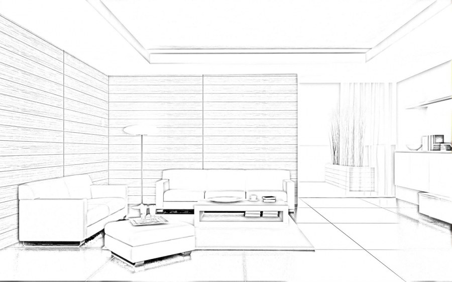 Зарисовки интерьера