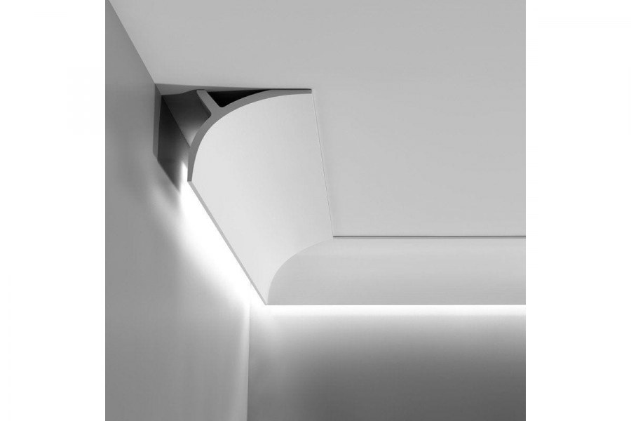 Карниз для скрытой подсветки c361 Stripe Orac Decor