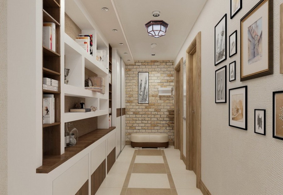 Узкая прихожая