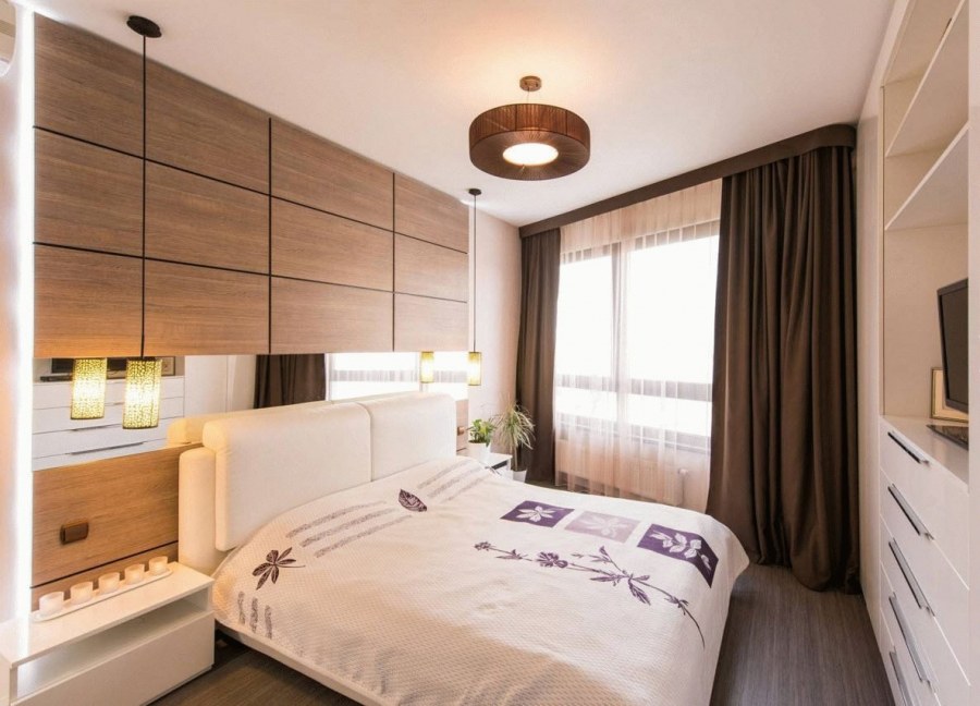 Спальня 9м2 интерьер