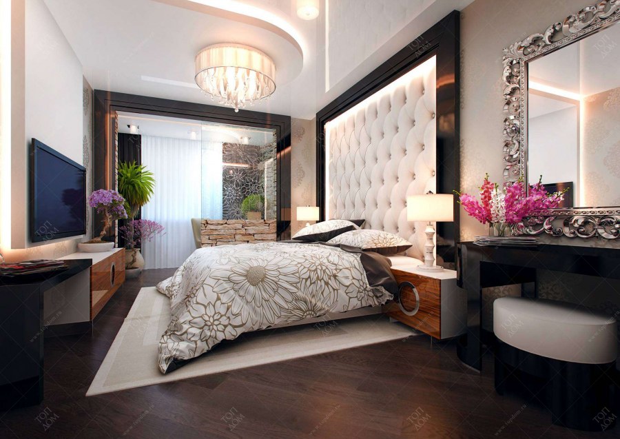 Спальня с зоной отдыха