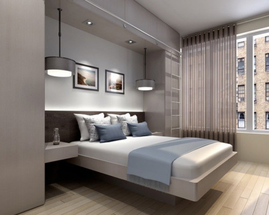 Современные маленькие спальни