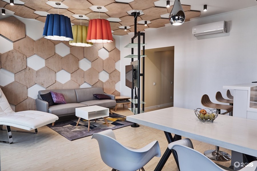 Кухня с яркими акцентами