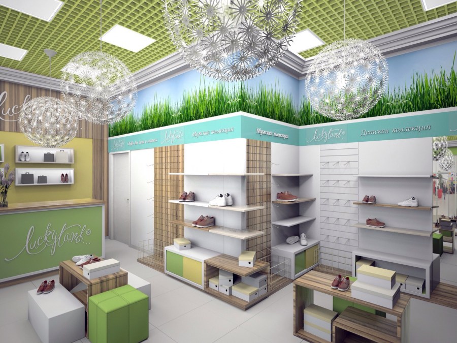 Дизайнерский проект магазина
