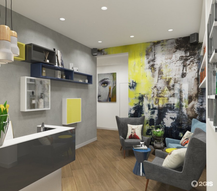 Интерьер студии премиум