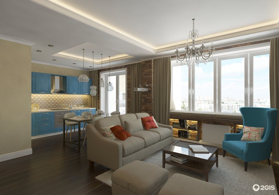 Кухня гостиная икеа 20м