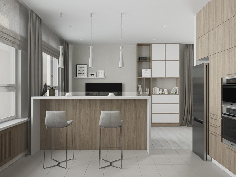 Интерьер евродвушки 40 кв м