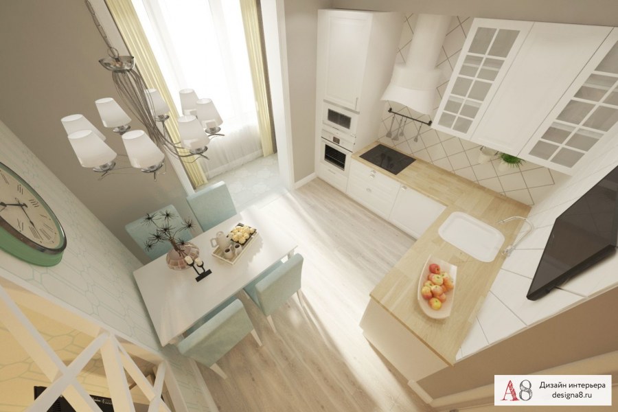 Планировка евротрешки 60м