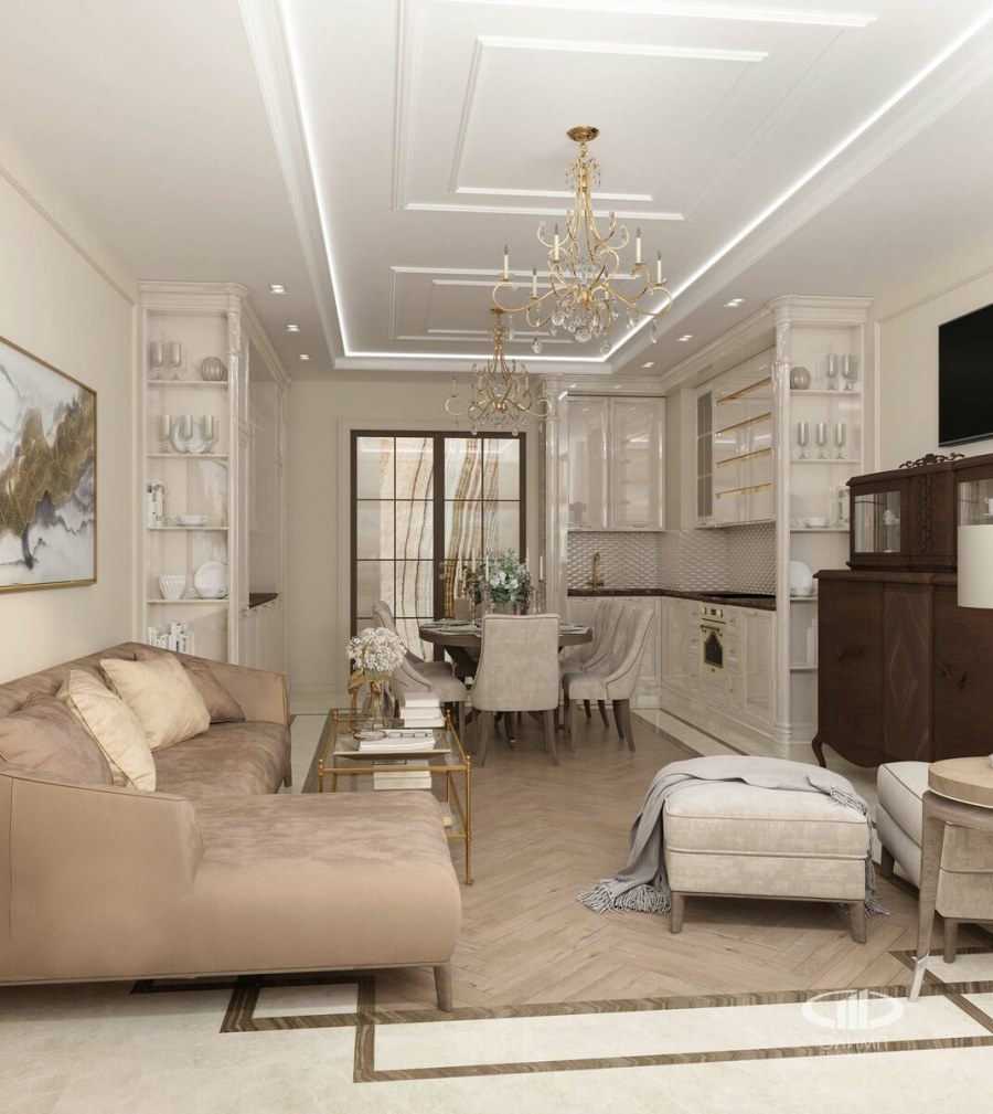 Трехкомнатная евроквартира планировка