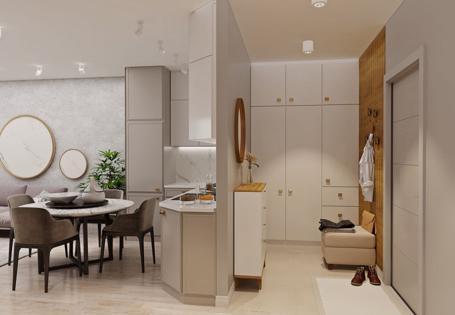 Интерьер кухни евротрешки