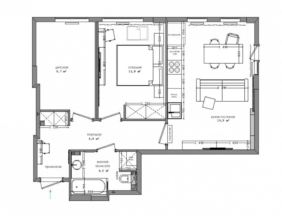 ЖК Вестердам 6 корпус планировки