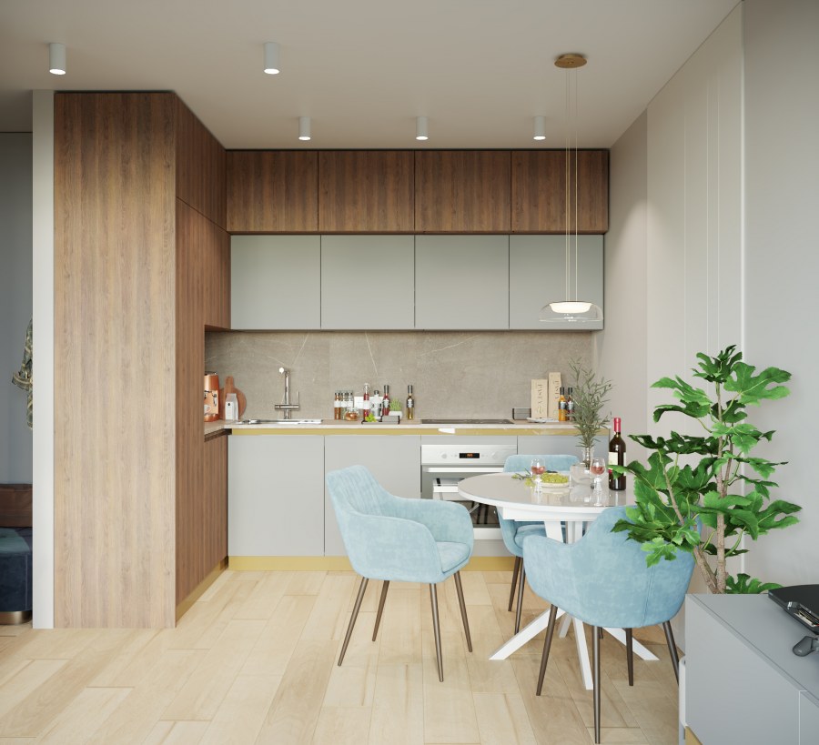 Интерьер евродвушки