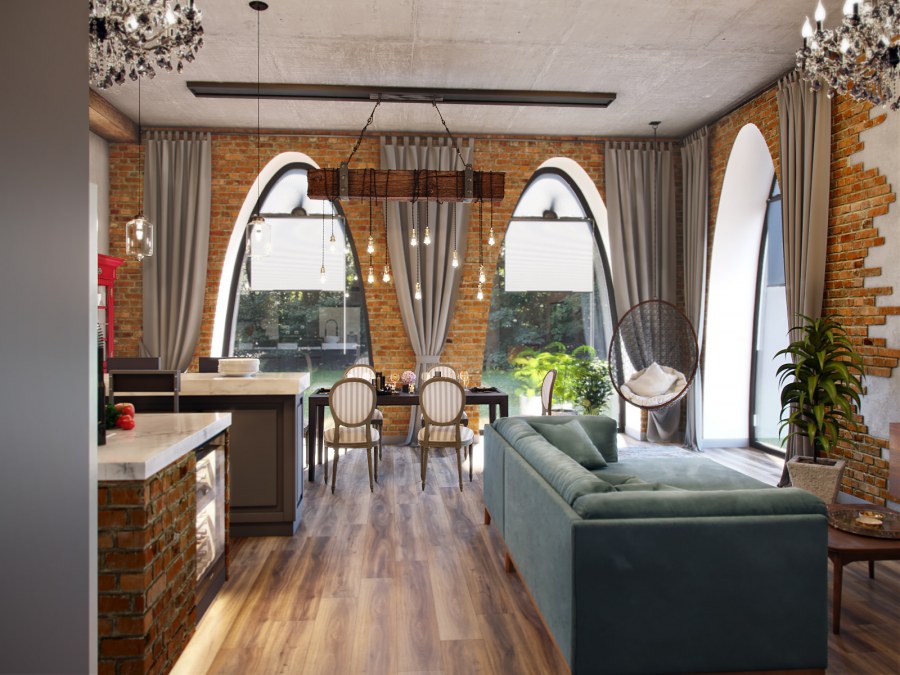 Таунхаус лофт