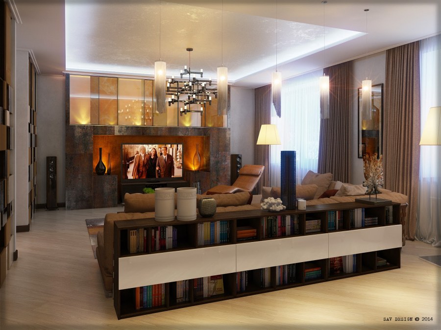 Интерьер английских таунхаусов