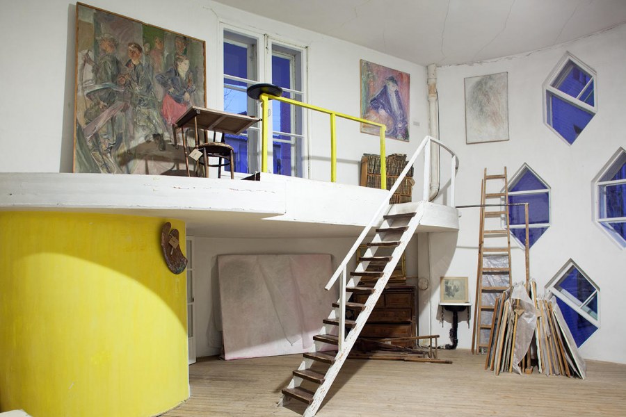 Дом Мельникова веранда