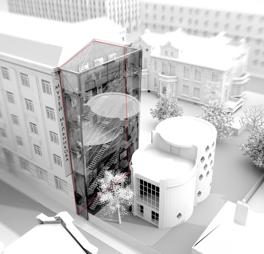 Константин Мельников Архитектор дом