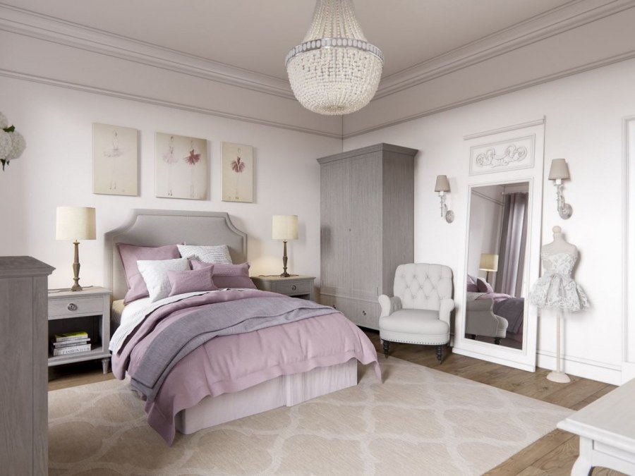 Комната в стиле американская классика