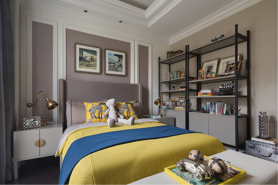 Американский стиль в интерьере детской