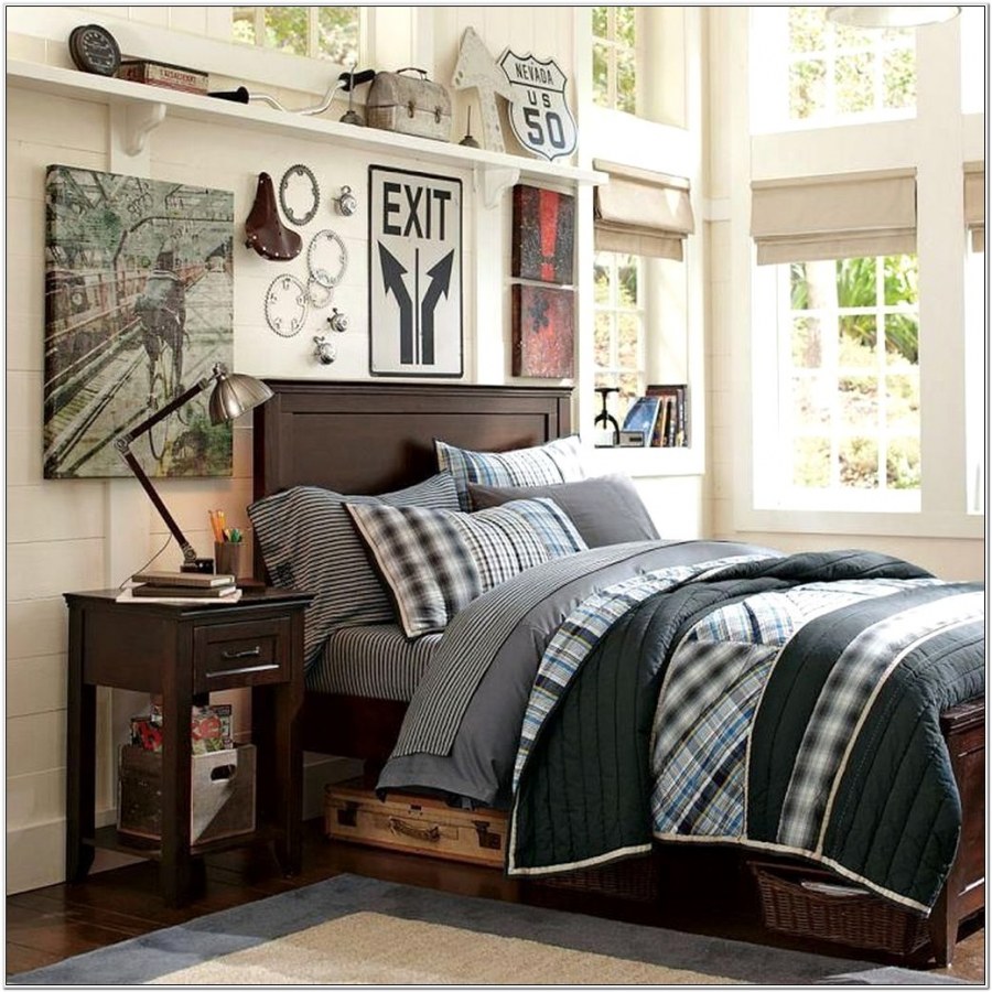 Американская спальня подростка