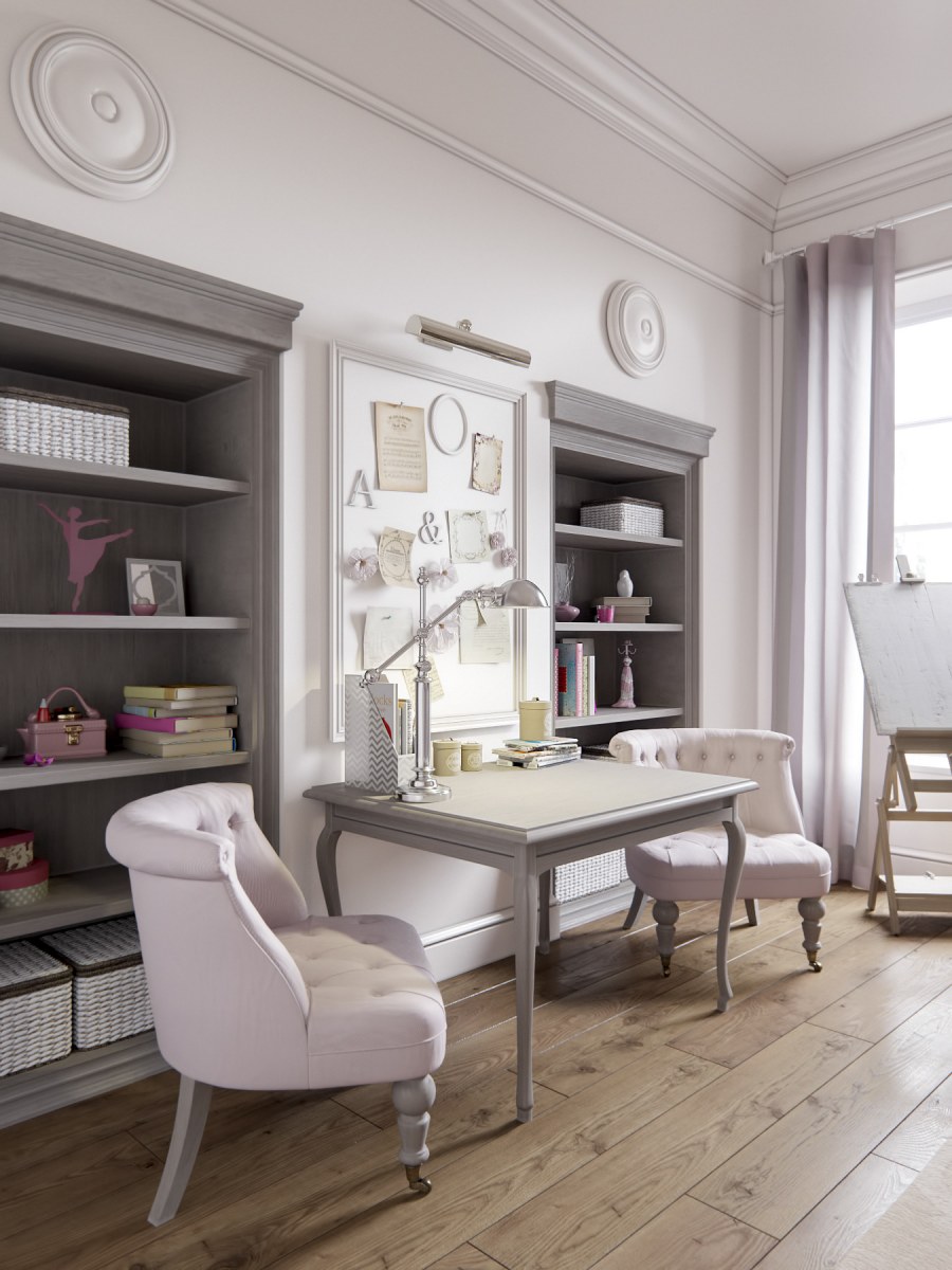 Детская в стиле американской классики