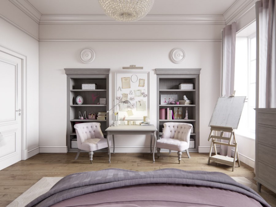 Комната в стиле американская классика