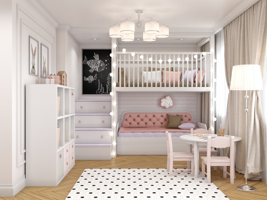 Детская комната американская классика