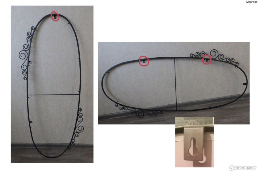 Круглое зеркало ЭКНЕ