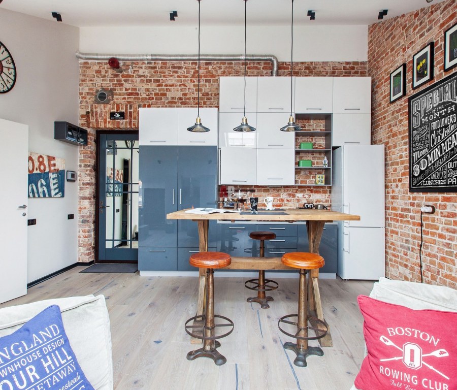 Декор для кухни лофт