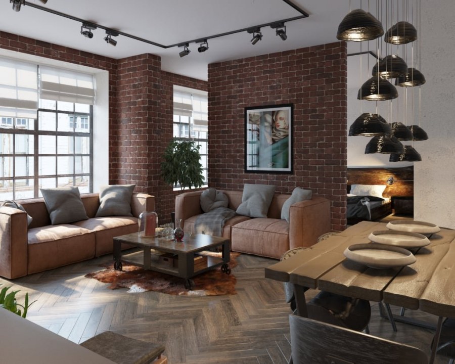 Эколофт стиль интерьера