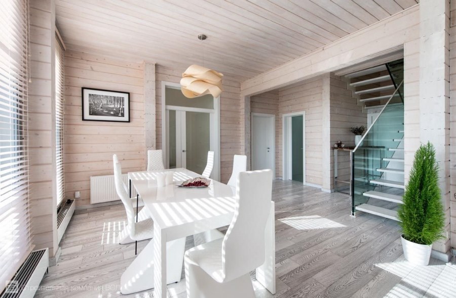 ВСЛ дома из клееного бруса интерьер