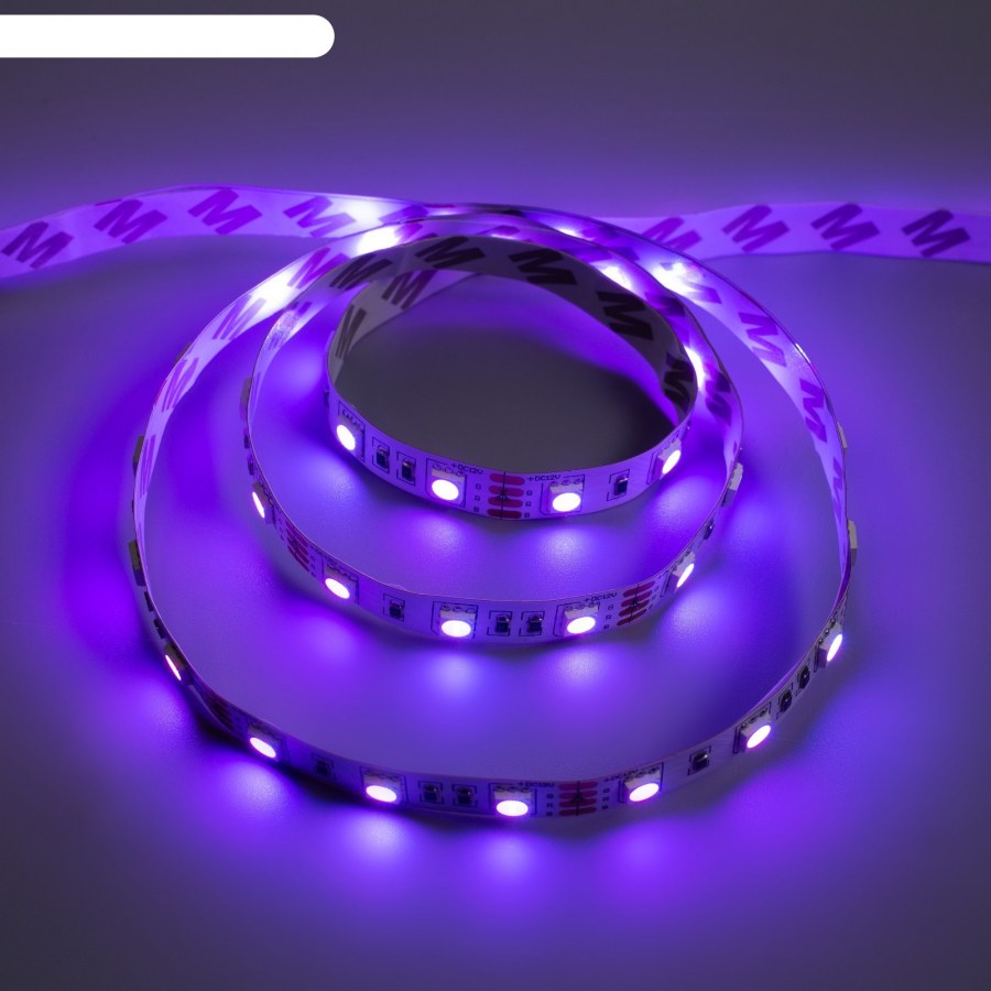 Светодиодная лента ip20 14,4 Вт/м 5м RGB