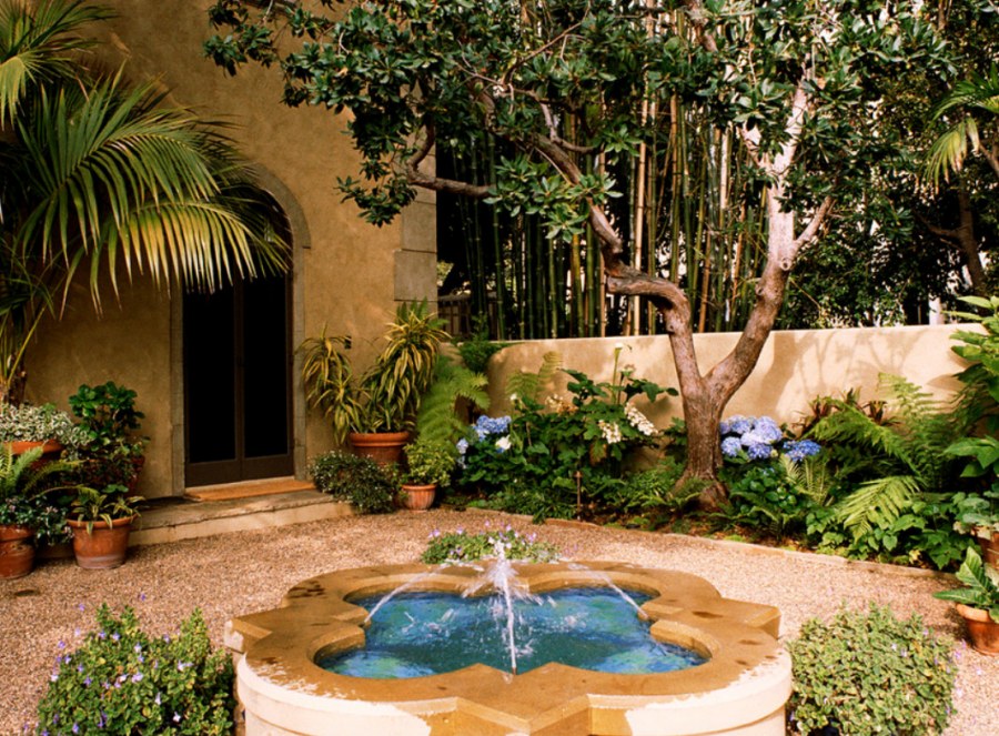 Средиземноморский ландшафтный стиль