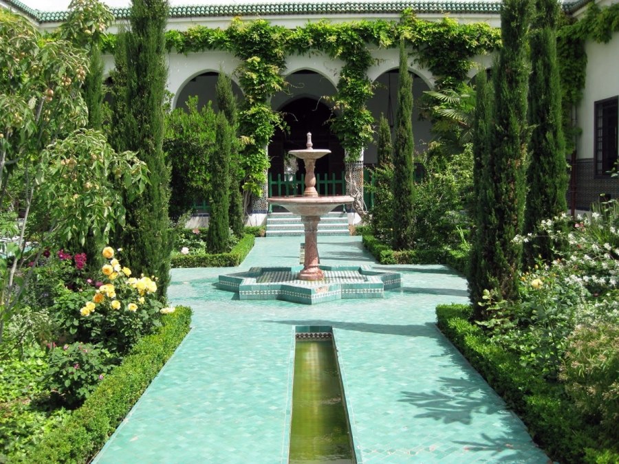 Испаномовританский стиль в ландшафте