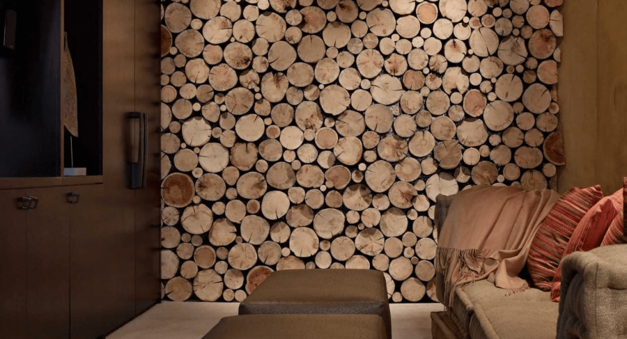 Декорирование стен краской