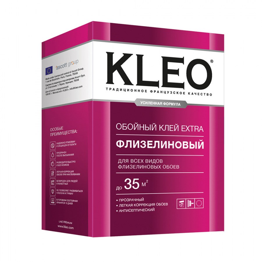 Клей Kleo Extra Флизелиновый