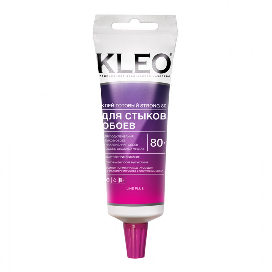 Клей д/стыков обоев Kleo 80мл
