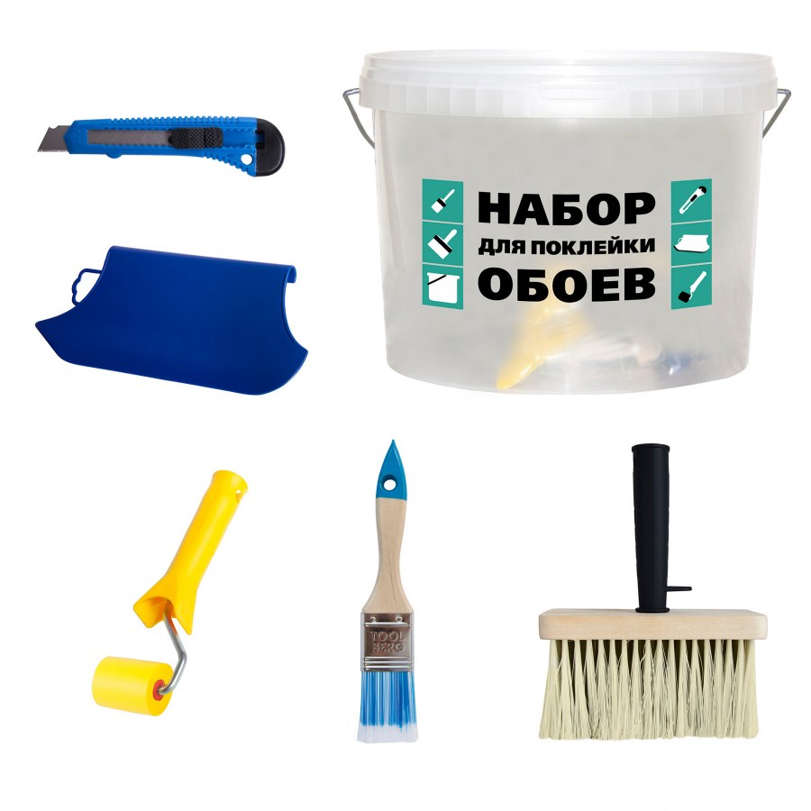 Инструменты для поклейки обоев