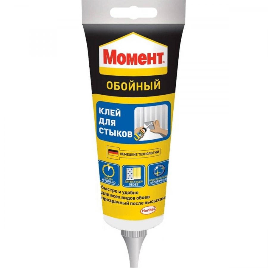 Клей обойный момент для подклейки стыков, прозрачный (120 гр)