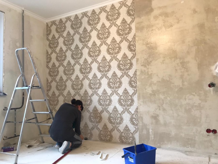 Раскройка обоев