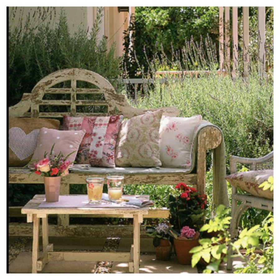 Пергола в стиле Прованс