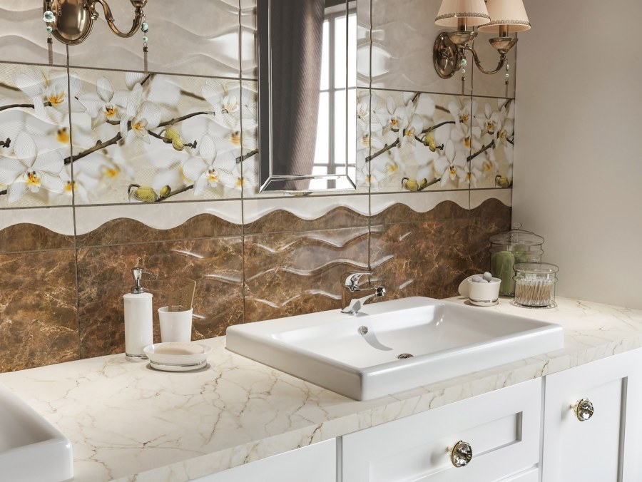 Pegas плитка настенная бежевый мозаика 17-10-11-1178 20х60