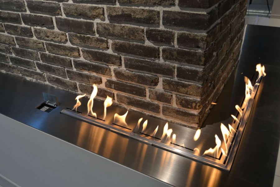 Decoflame Denver e-ribbon Fire