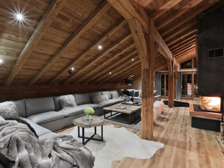 Крыша Шале с мансардой